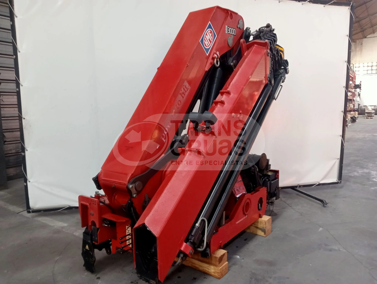 Grúa hidráulica HMF 3000 K6 - ونش كرين: صورة 4 Grúa hidráulica HMF 3000 K6 - ونش كرين: صورة 4