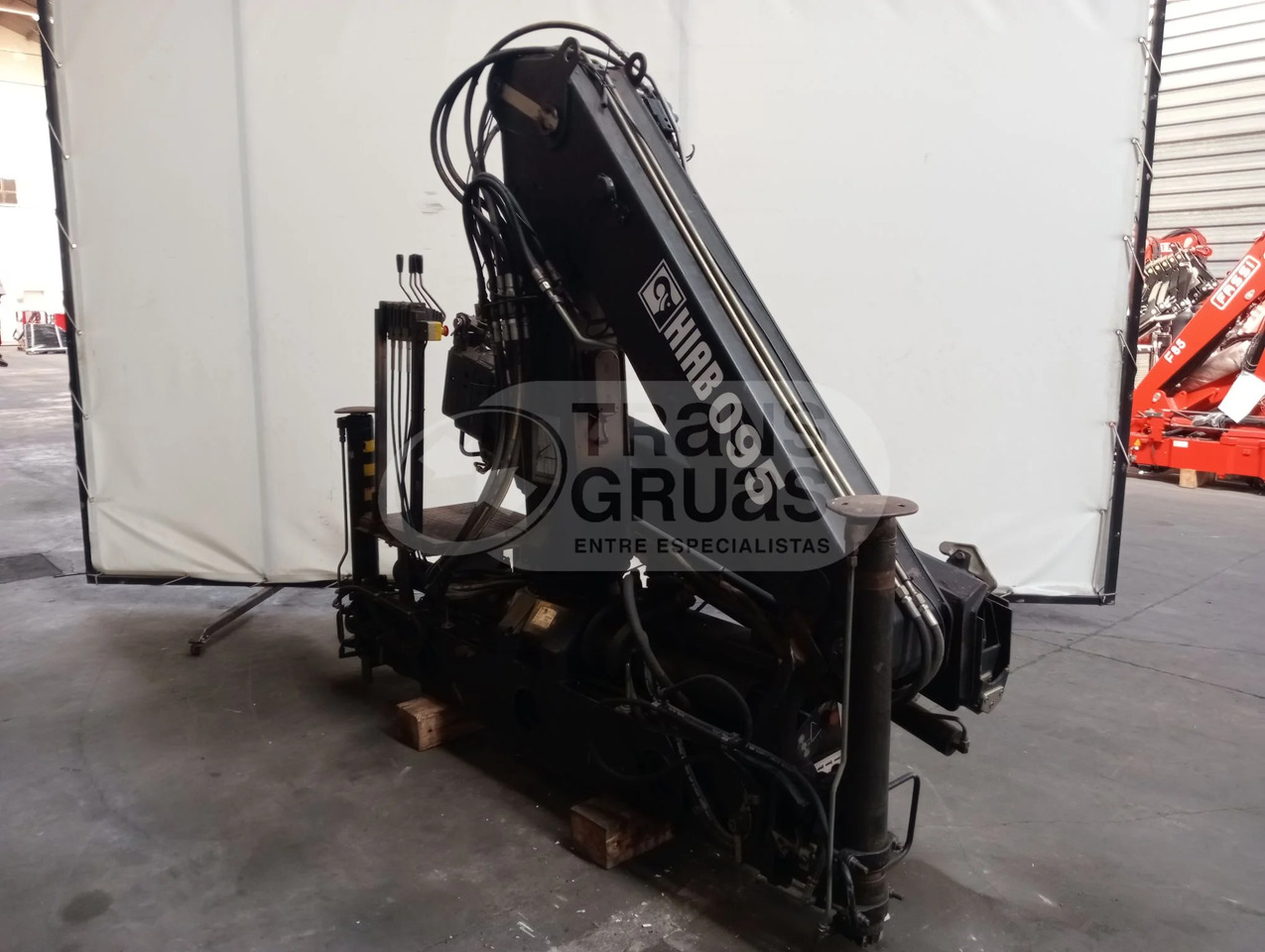 Grúa hidráulica Hiab 095-3 - ونش كرين: صورة 4 Grúa hidráulica Hiab 095-3 - ونش كرين: صورة 4