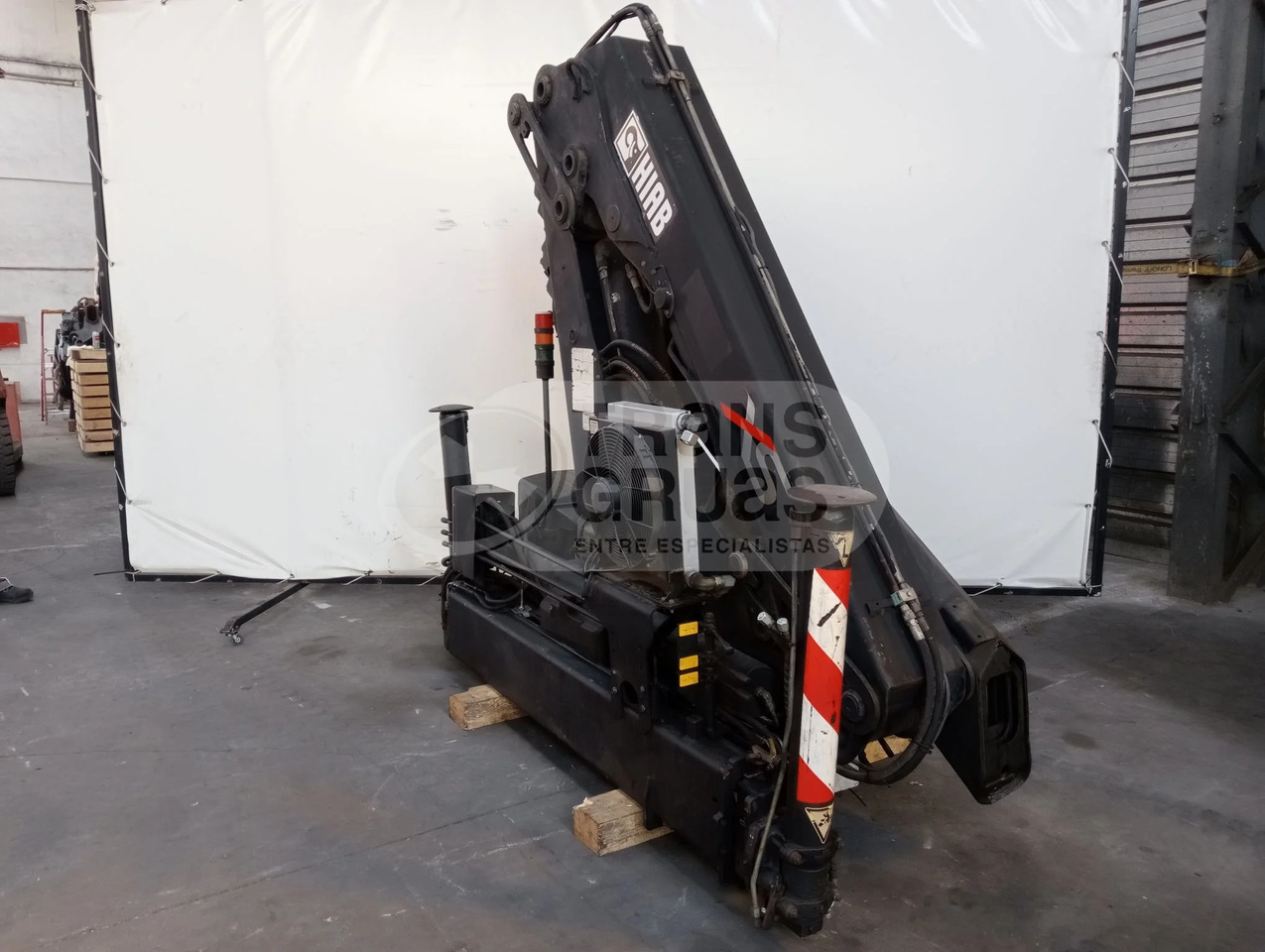 Grúa hidráulica Hiab 166 E-5 HIPRO - ونش كرين: صورة 4 Grúa hidráulica Hiab 166 E-5 HIPRO - ونش كرين: صورة 4