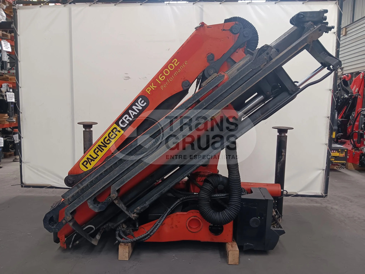 Grúa hidráulica Palfinger PK 16002 - ونش كرين: صورة 2 Grúa hidráulica Palfinger PK 16002 - ونش كرين: صورة 2
