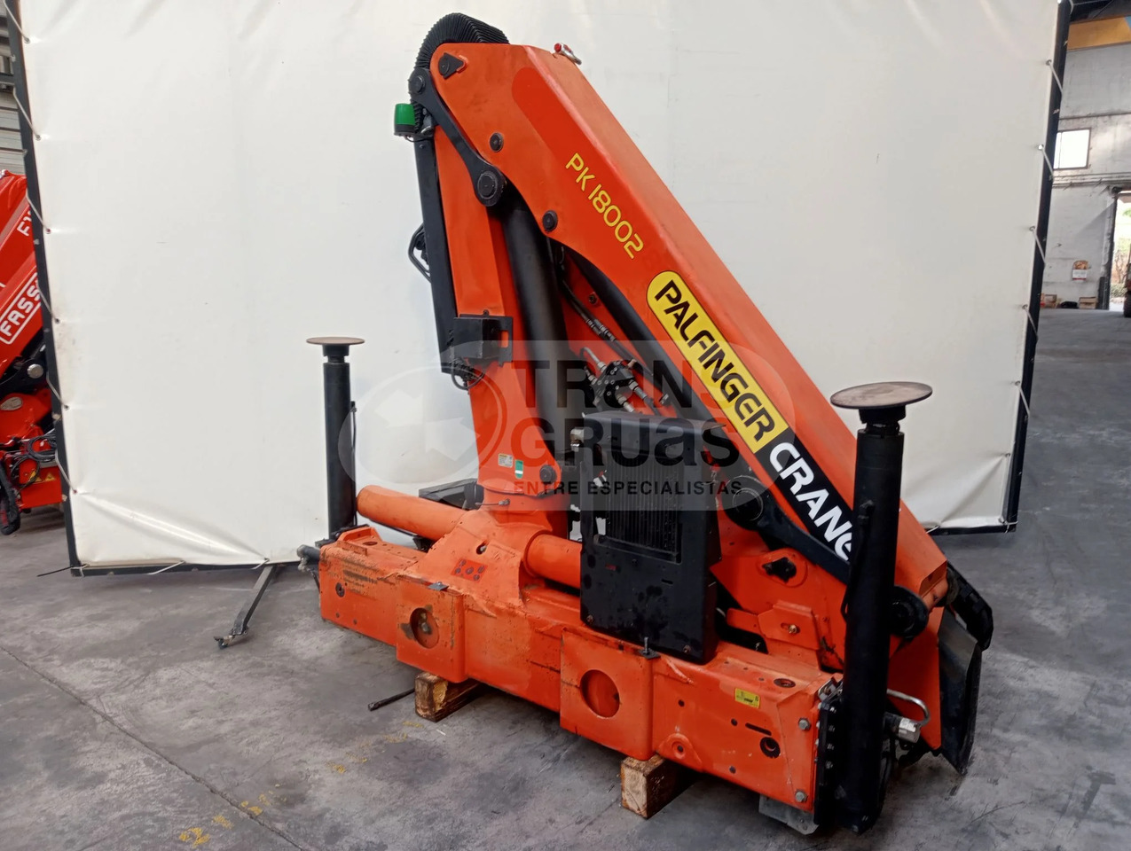 Grúa hidráulica Palfinger PK 18002 EH - ونش كرين: صورة 3 Grúa hidráulica Palfinger PK 18002 EH - ونش كرين: صورة 3