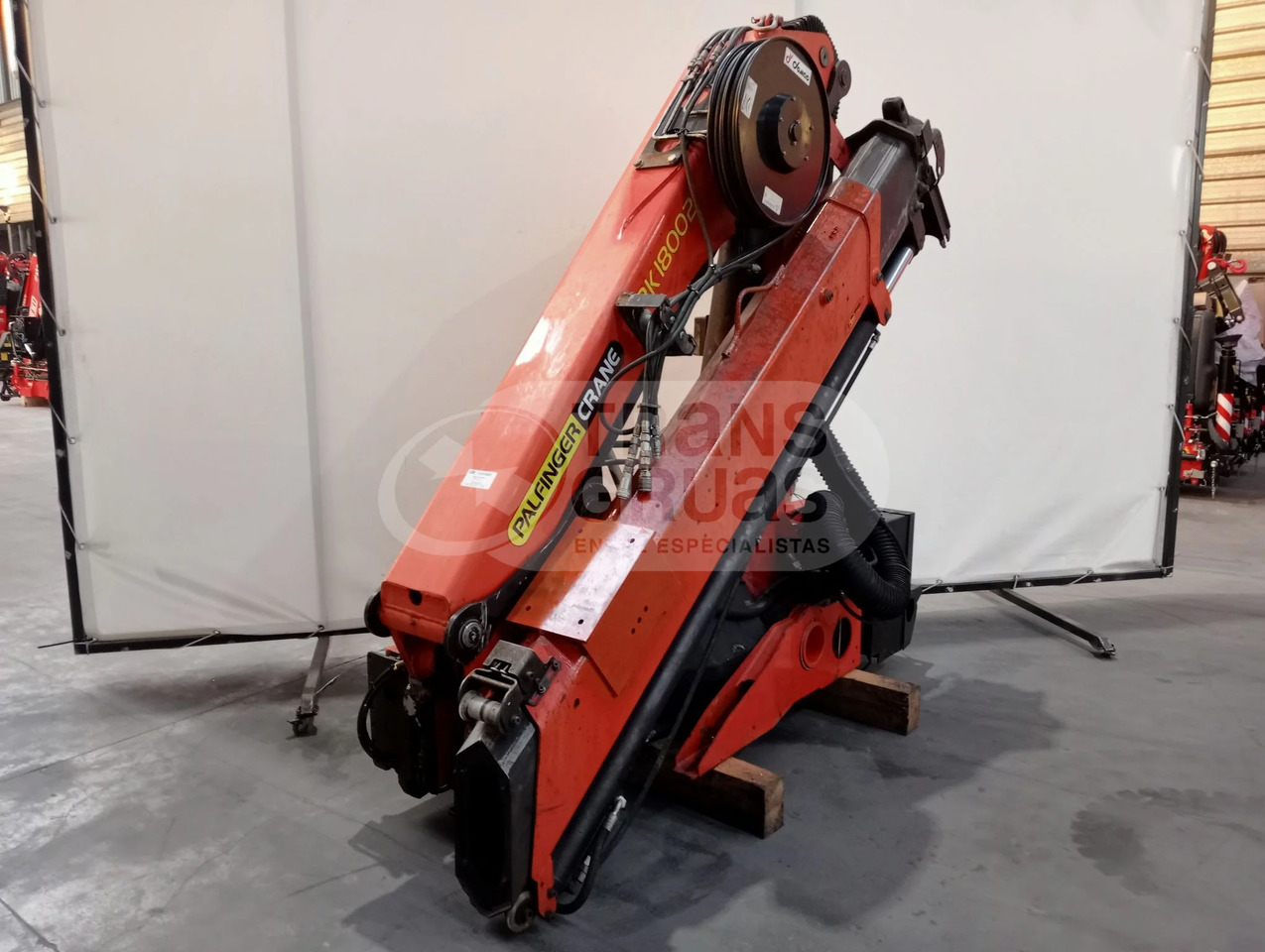 Grúa hidráulica Palfinger PK 18002 EH - ونش كرين: صورة 3 Grúa hidráulica Palfinger PK 18002 EH - ونش كرين: صورة 3