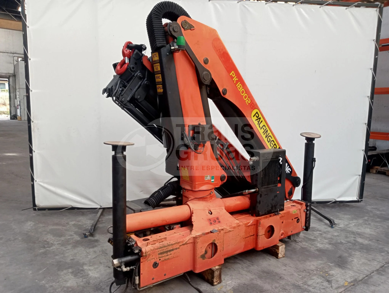 Grúa hidráulica Palfinger PK 18002 EH - ونش كرين: صورة 5 Grúa hidráulica Palfinger PK 18002 EH - ونش كرين: صورة 5