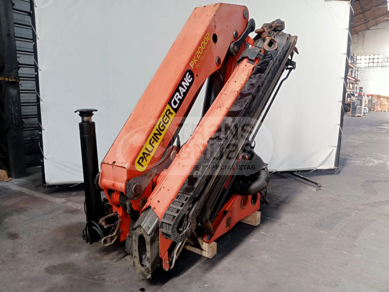 Grúa hidráulica Palfinger PK 20002 - ونش كرين: صورة 1 Grúa hidráulica Palfinger PK 20002 - ونش كرين: صورة 1