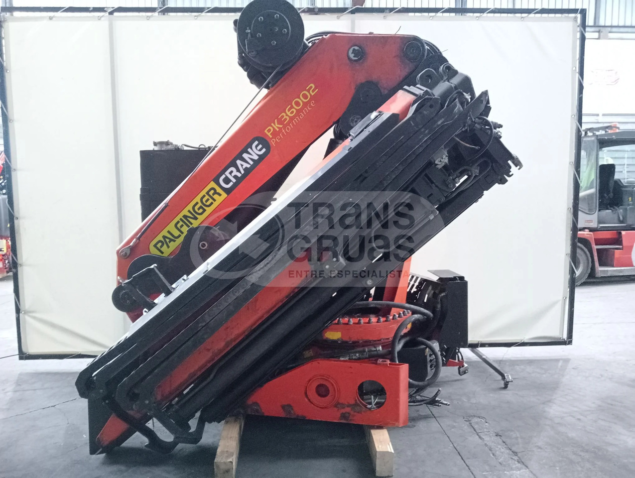 Grúa hidráulica Palfinger PK 36002 - ونش كرين: صورة 1 Grúa hidráulica Palfinger PK 36002 - ونش كرين: صورة 1