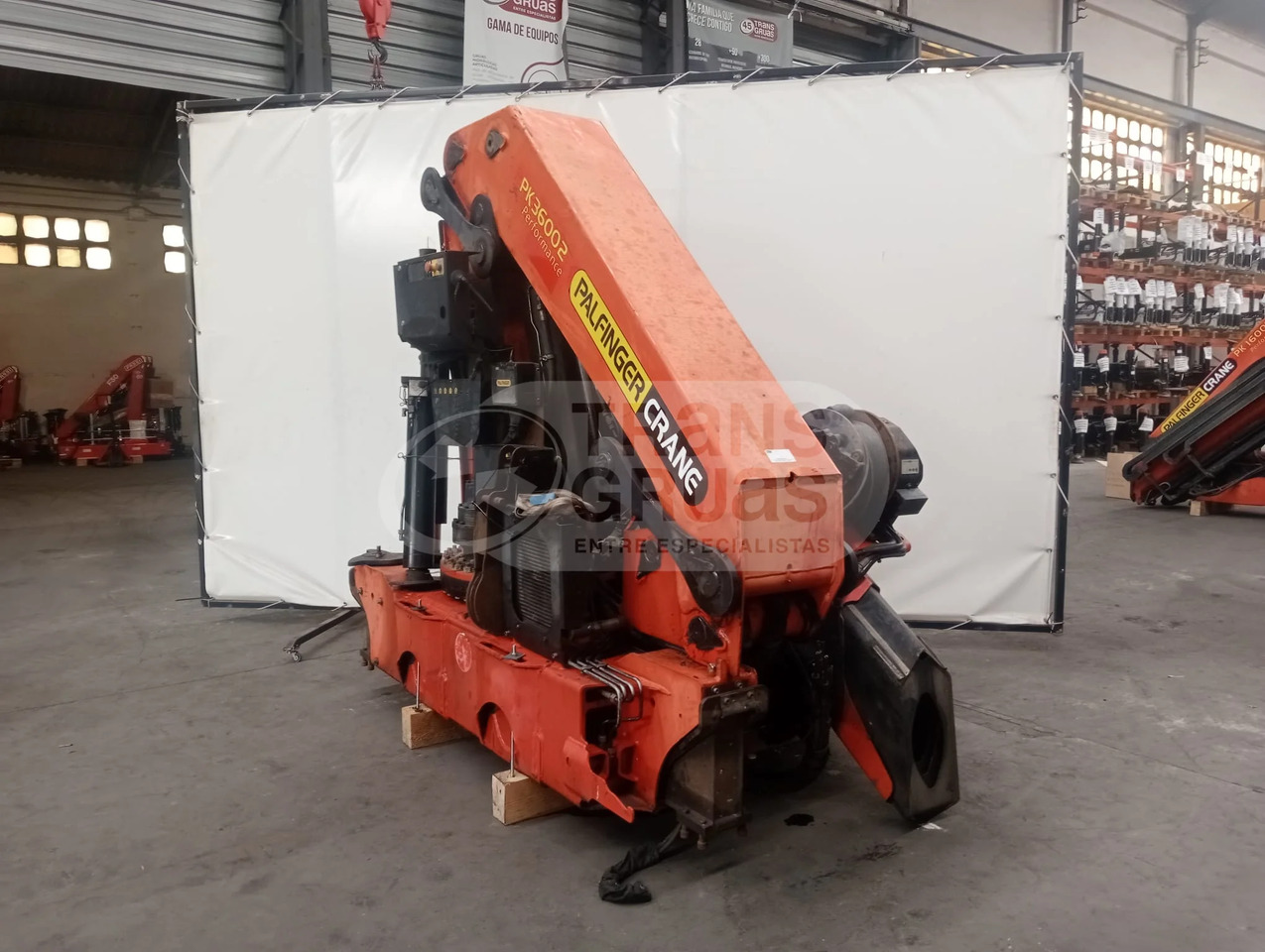 Grúa hidráulica Palfinger PK 36002 - ونش كرين: صورة 2 Grúa hidráulica Palfinger PK 36002 - ونش كرين: صورة 2