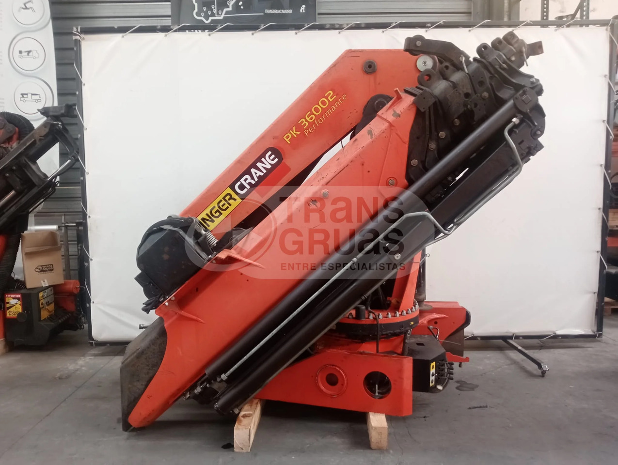 Grúa hidráulica Palfinger PK 36002 - ونش كرين: صورة 1 Grúa hidráulica Palfinger PK 36002 - ونش كرين: صورة 1