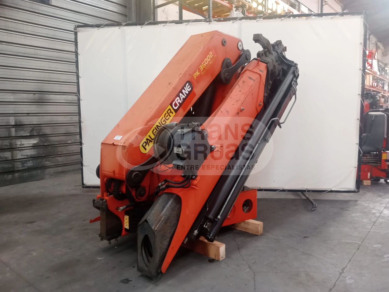 Grúa hidráulica Palfinger PK 36002 - ونش كرين: صورة 4 Grúa hidráulica Palfinger PK 36002 - ونش كرين: صورة 4
