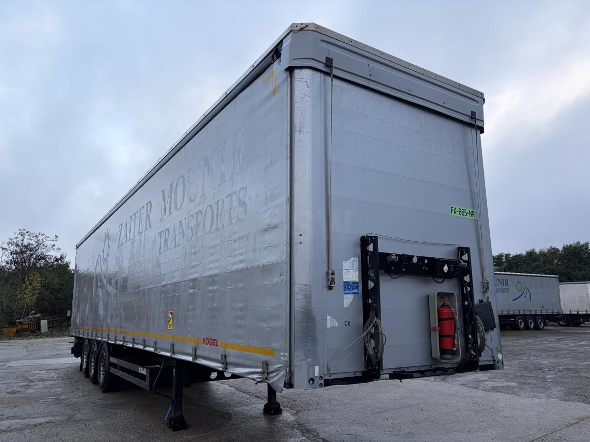 Kögel - نصف مقطورة بستائر جانبية: صورة 1 Kögel - نصف مقطورة بستائر جانبية: صورة 1