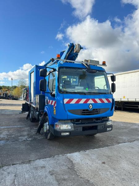 Renault Midlum 180 - منصة محمولة مثبتة على الشاحنة: صورة 1 Renault Midlum 180 - منصة محمولة مثبتة على الشاحنة: صورة 1