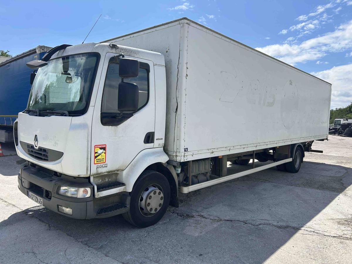 Renault Midlum 280 - شاحنة صندوقية: صورة 1 Renault Midlum 280 - شاحنة صندوقية: صورة 1