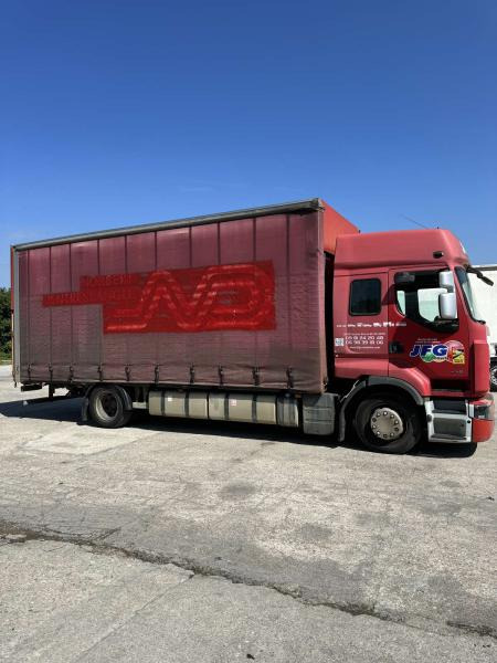 Renault Premium 450 - شاحنة ذات ستائر جانبية: صورة 2 Renault Premium 450 - شاحنة ذات ستائر جانبية: صورة 2