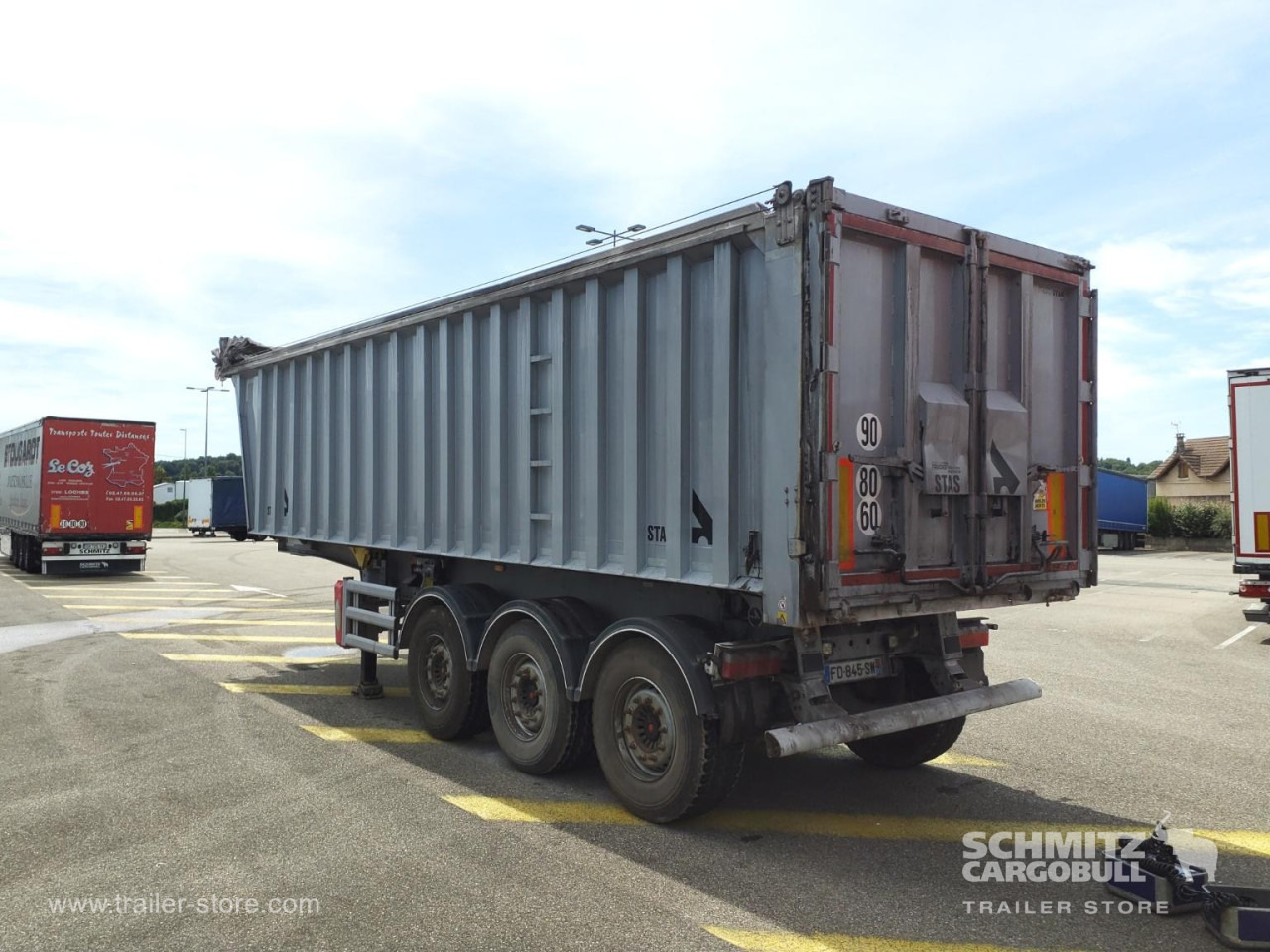 STAS Tipper Alu-square sided body - نصف مقطورة قلابة: صورة 4 STAS Tipper Alu-square sided body - نصف مقطورة قلابة: صورة 4