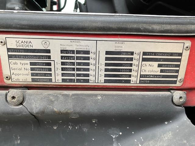 Scania T 114 C 380 - شاحنة قلاب: صورة 5 Scania T 114 C 380 - شاحنة قلاب: صورة 5