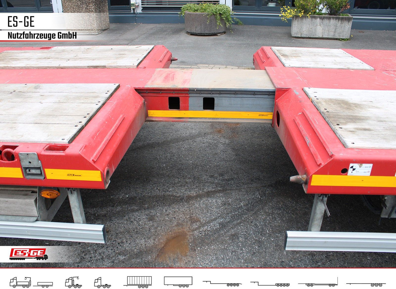 Faymonville MAX Trailer MAX100 Semi-Tieflader Radmulden - نصف مقطورة بلودر منخفض: صورة 4 Faymonville MAX Trailer MAX100 Semi-Tieflader Radmulden - نصف مقطورة بلودر منخفض: صورة 4