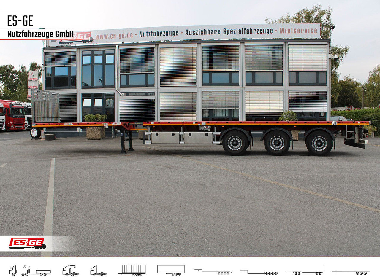 Faymonville MAX Trailer MAX210 Telesattel - نصف مقطورة مسطحة: صورة 3 Faymonville MAX Trailer MAX210 Telesattel - نصف مقطورة مسطحة: صورة 3