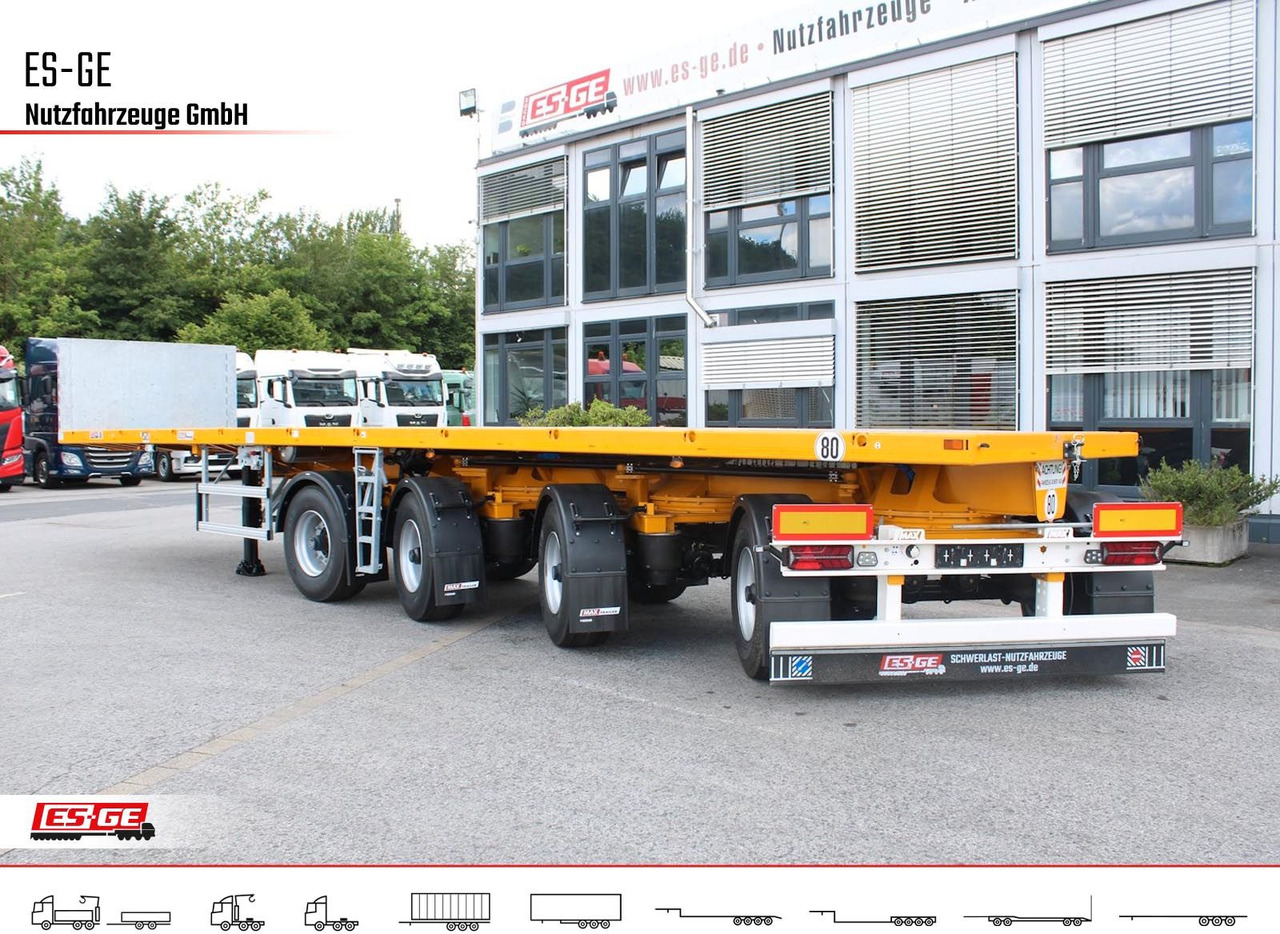 Faymonville MAX Trailer MAX410 Ballastauflieger - نصف مقطورة مسطحة: صورة 1 Faymonville MAX Trailer MAX410 Ballastauflieger - نصف مقطورة مسطحة: صورة 1