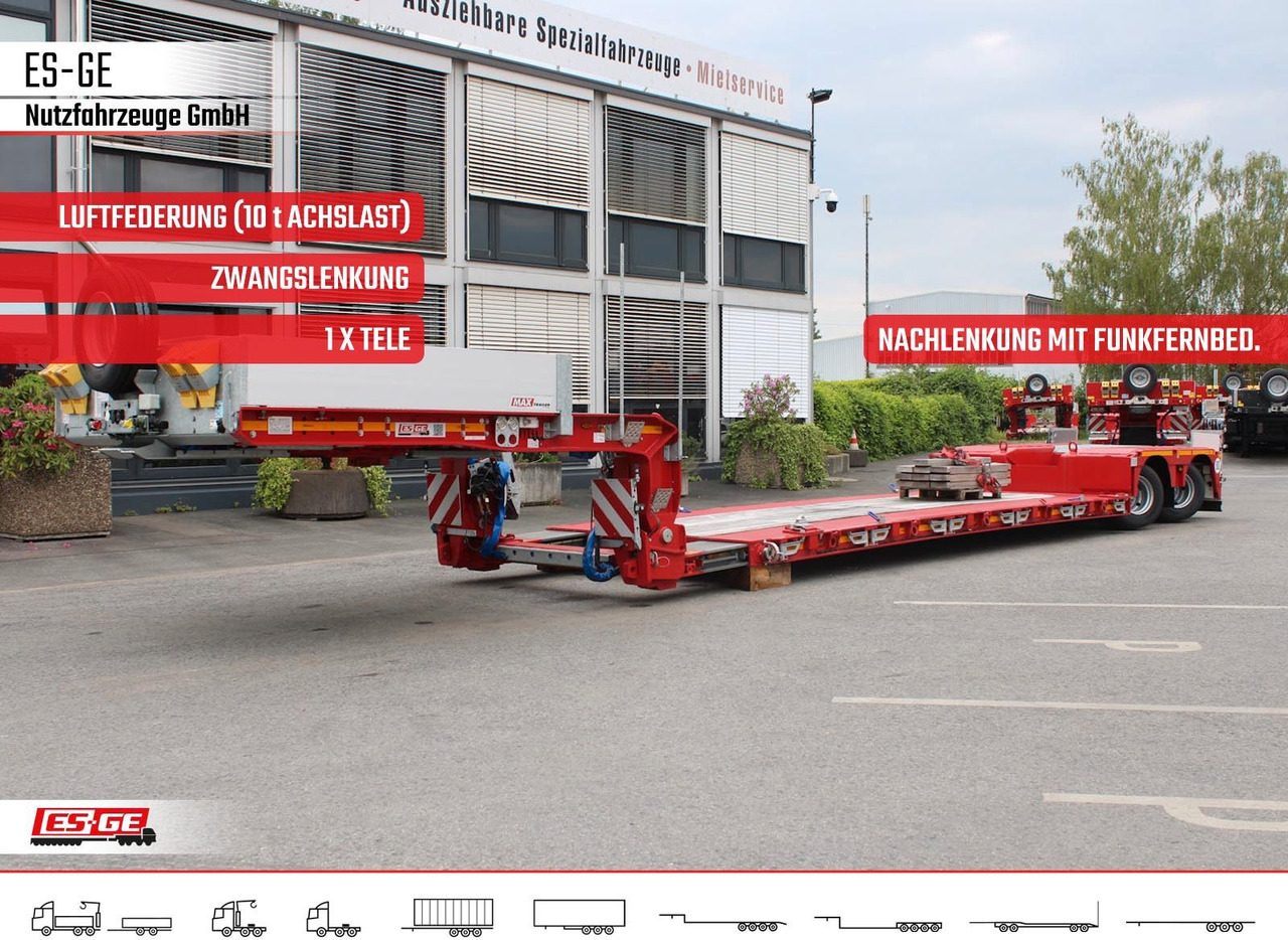 Faymonville MAX Trailer MAX510 Tiefbett 2x10 t - نصف مقطورة بلودر منخفض: صورة 1 Faymonville MAX Trailer MAX510 Tiefbett 2x10 t - نصف مقطورة بلودر منخفض: صورة 1