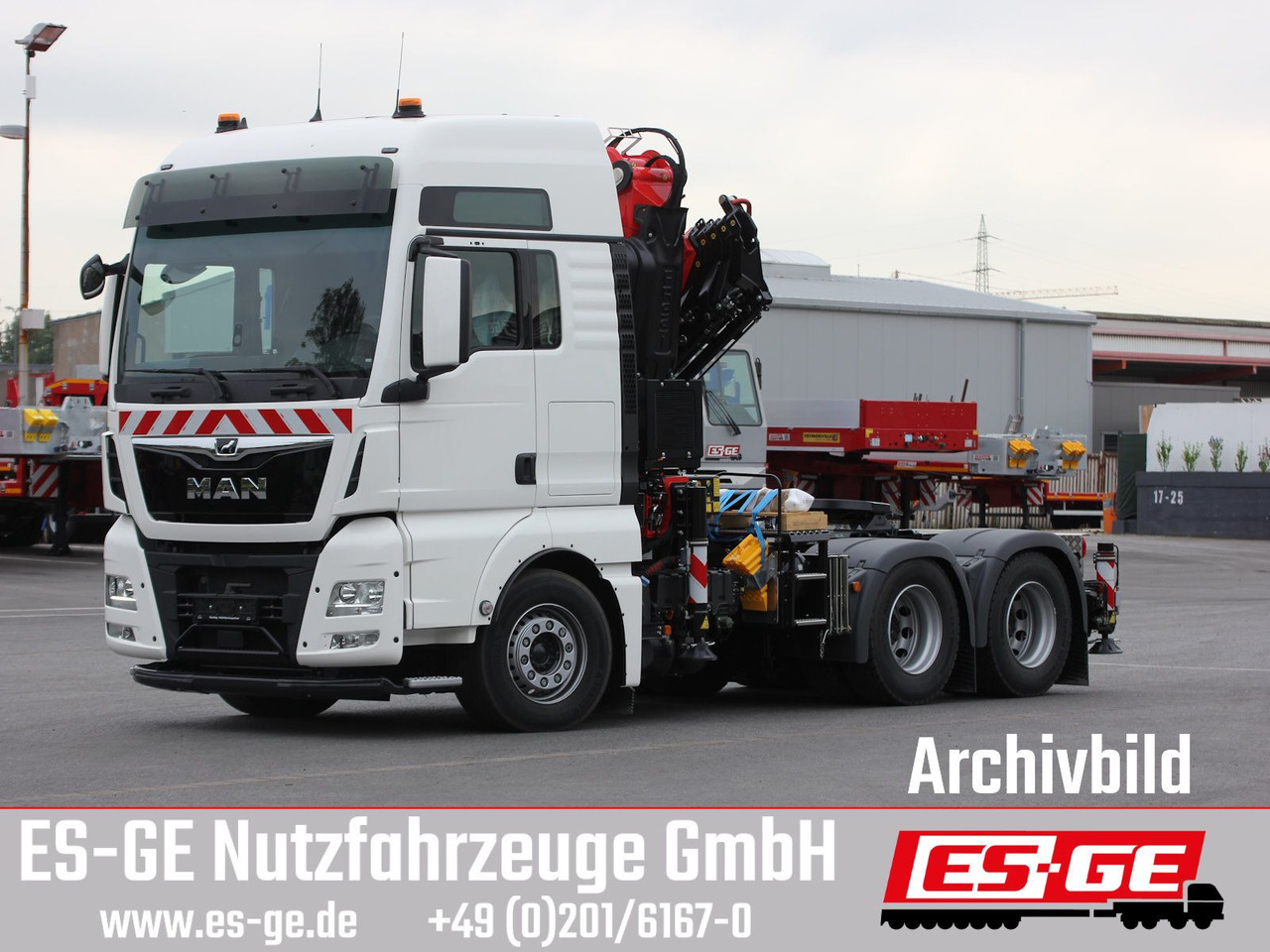 MAN TGX 33.540 6x4 BL SA mit Fassi F545RA.2.26 - مقطورة السحب: صورة 3 MAN TGX 33.540 6x4 BL SA mit Fassi F545RA.2.26 - مقطورة السحب: صورة 3
