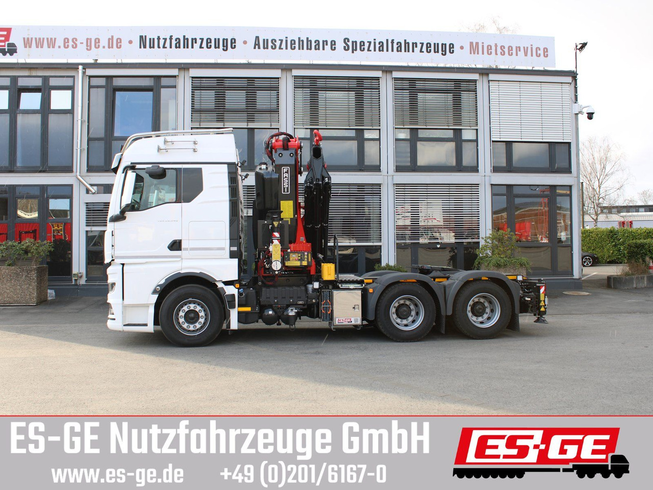 MAN TGX 33.540 6x4 BL SA mit Fassi F545RA.2.26 - مقطورة السحب: صورة 1 MAN TGX 33.540 6x4 BL SA mit Fassi F545RA.2.26 - مقطورة السحب: صورة 1