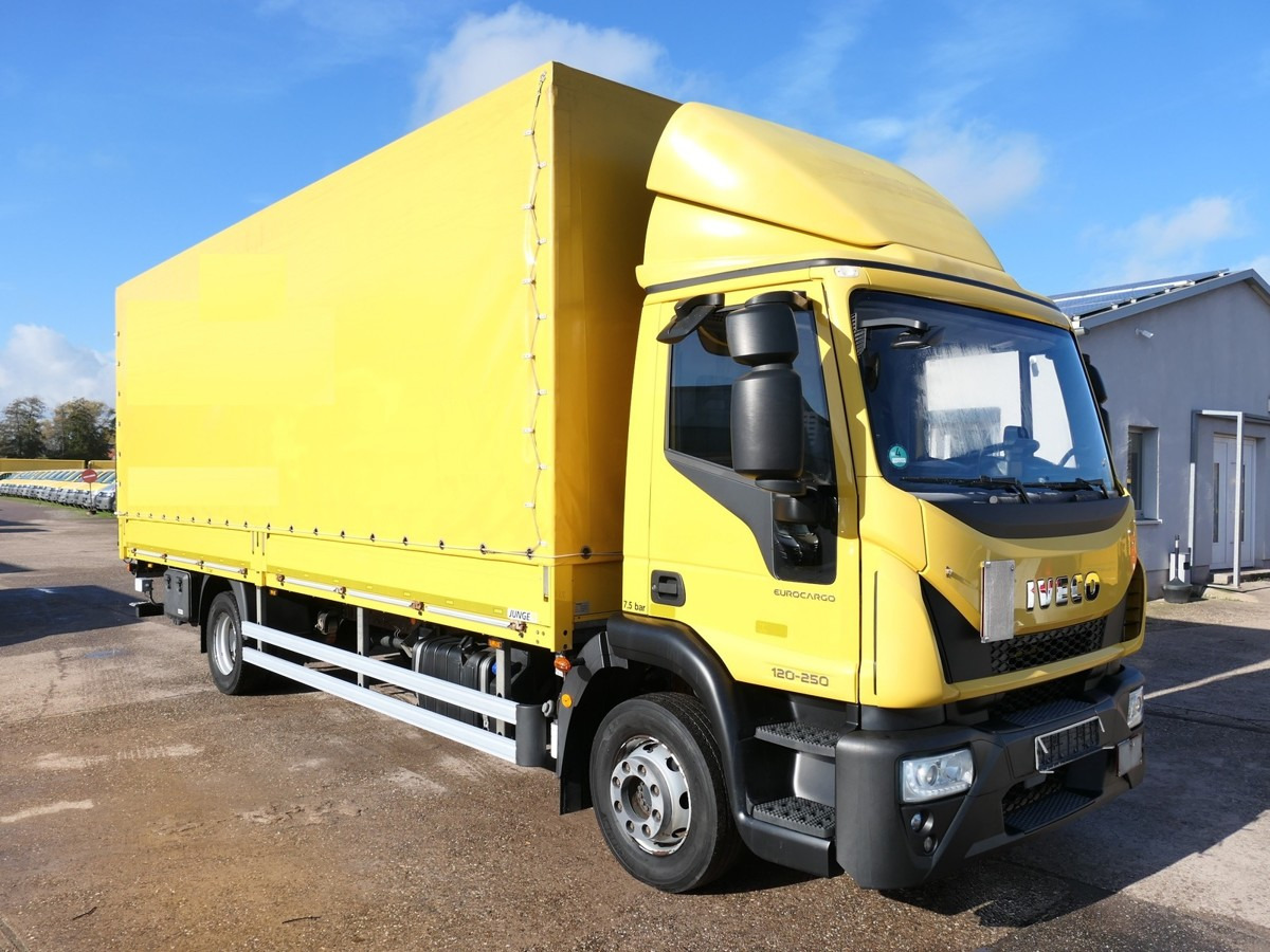 IVECO EuroCargo ML 120 E 25 EURO-6 AHK LBW 3-SITZER Co - شاحنة ذات ستائر جانبية: صورة 2 IVECO EuroCargo ML 120 E 25 EURO-6 AHK LBW 3-SITZER Co - شاحنة ذات ستائر جانبية: صورة 2