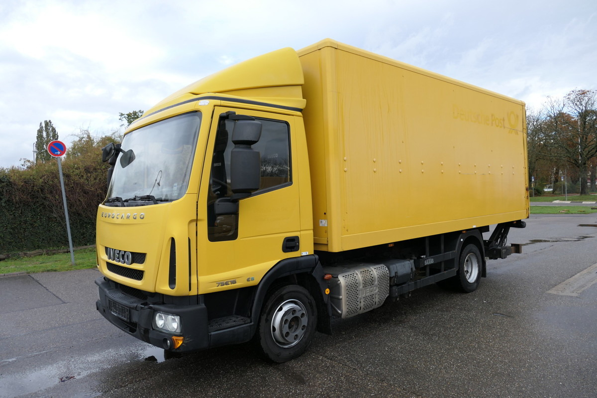 IVECO EuroCargo ML 75 E 16 P LBW LUFT AUTOMATIK COC EU - شاحنة بصندوق مغلق: صورة 1 IVECO EuroCargo ML 75 E 16 P LBW LUFT AUTOMATIK COC EU - شاحنة بصندوق مغلق: صورة 1