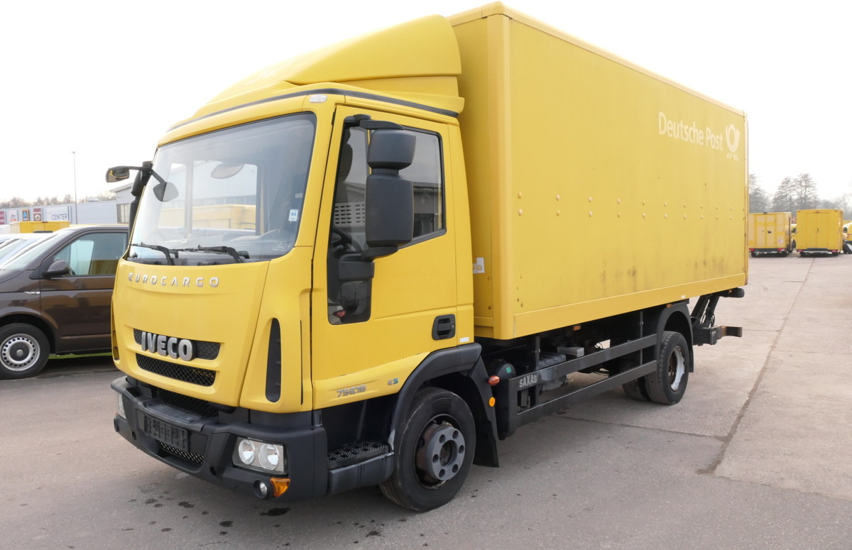 IVECO EuroCargo ML 75 E 16 P LBW LUFT AUTOMATIK COC EU - شاحنة بصندوق مغلق: صورة 1 IVECO EuroCargo ML 75 E 16 P LBW LUFT AUTOMATIK COC EU - شاحنة بصندوق مغلق: صورة 1