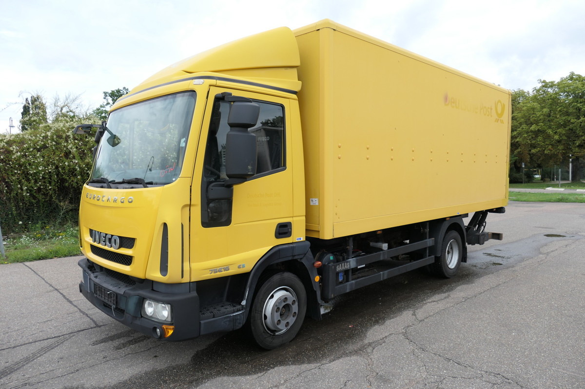 IVECO EuroCargo ML 75 E 16 P LBW LUFT AUTOMATIK - شاحنة بصندوق مغلق: صورة 1 IVECO EuroCargo ML 75 E 16 P LBW LUFT AUTOMATIK - شاحنة بصندوق مغلق: صورة 1