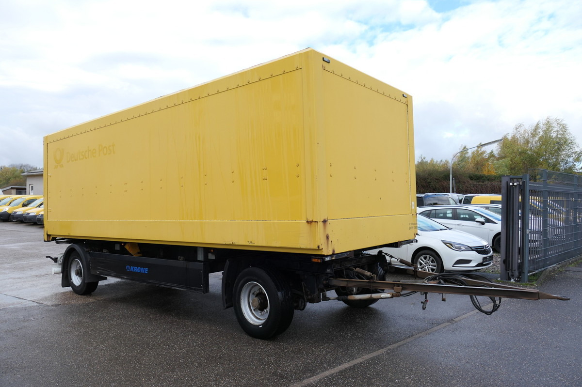 KRONE AZK 18 EL PORTALTÜREN - مقطورة بصندوق مغلق: صورة 1 KRONE AZK 18 EL PORTALTÜREN - مقطورة بصندوق مغلق: صورة 1
