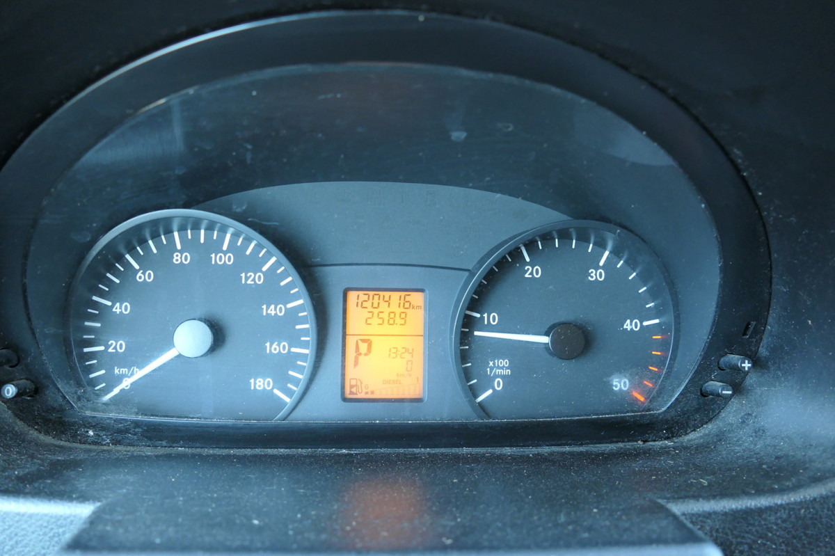 شاحنة بصندوق مغلق MERCEDES-BENZ SPRINTER 310 CDI MAXI EURO-5 KOFFER REGALE KAMER: صورة 12