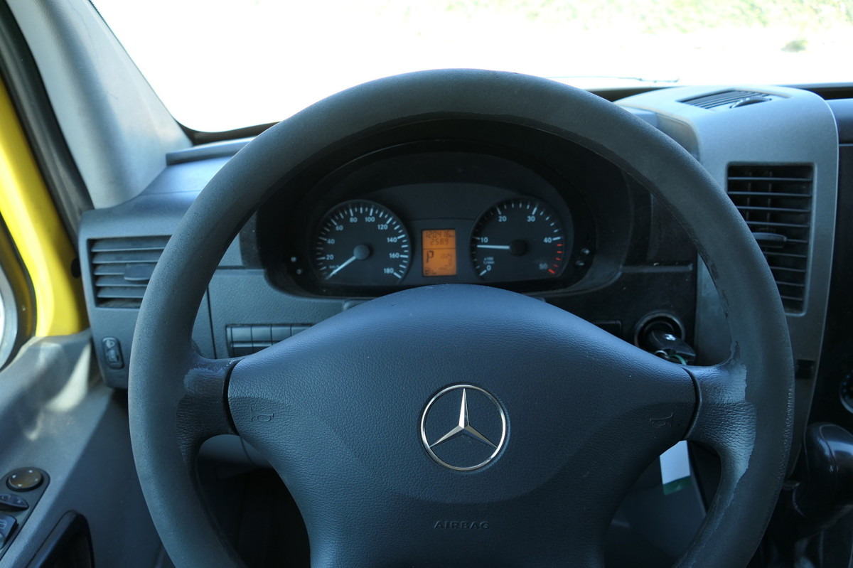 شاحنة بصندوق مغلق MERCEDES-BENZ SPRINTER 310 CDI MAXI EURO-5 KOFFER REGALE KAMER: صورة 11