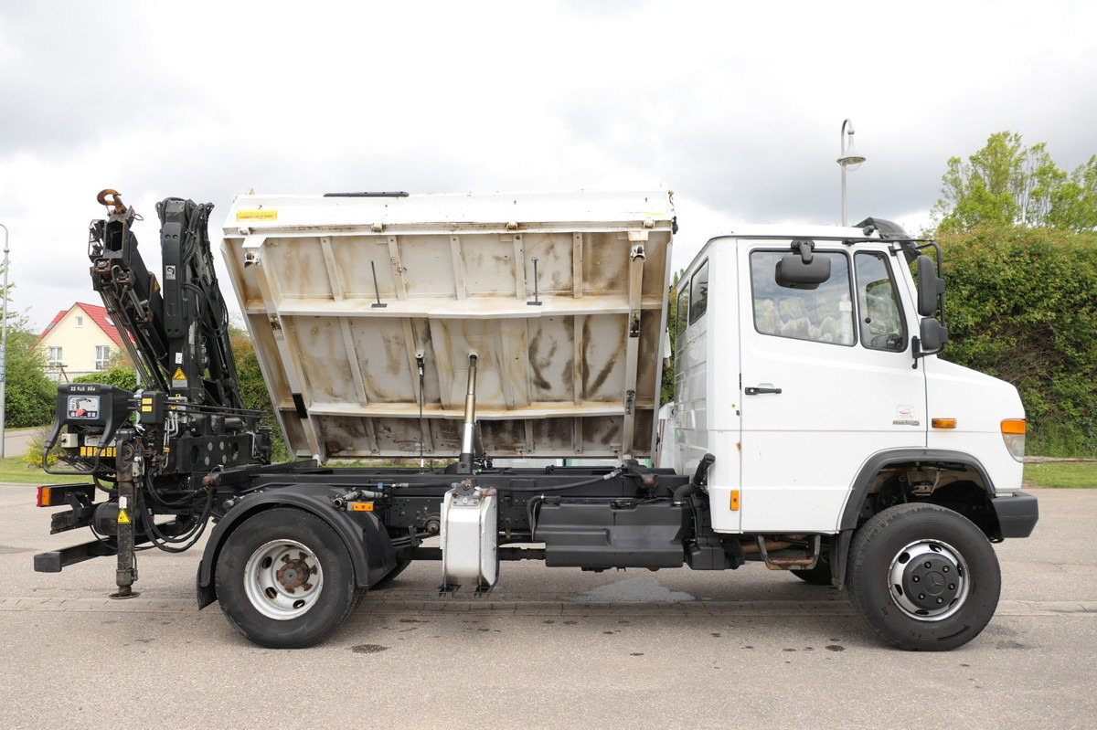 MERCEDES-BENZ Vario 816D mit Ladekran 3 Sitzer Standheizung HI - قلاب صغير: صورة 2 MERCEDES-BENZ Vario 816D mit Ladekran 3 Sitzer Standheizung HI - قلاب صغير: صورة 2