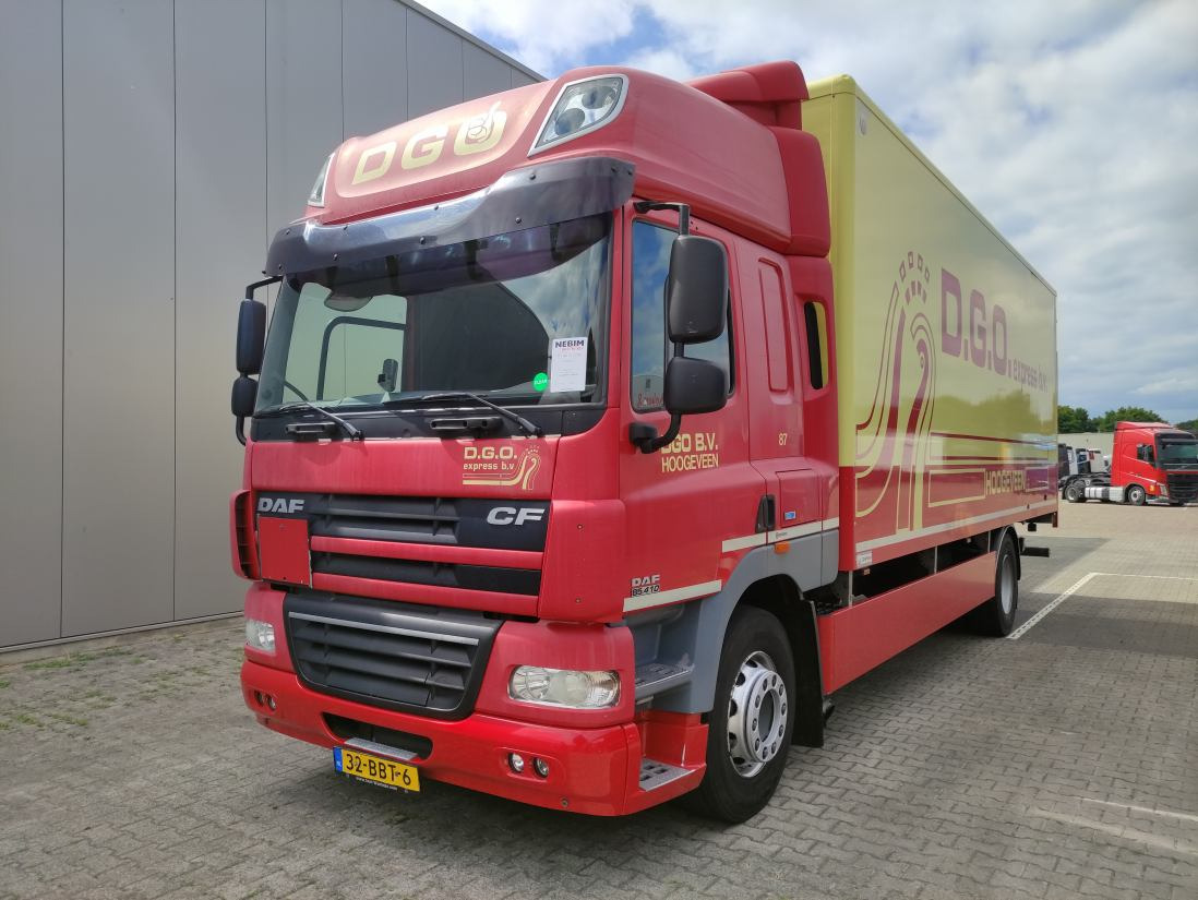 DAF CF 85.410 4x2 Spacecab - NL truck - شاحنة صندوقية: صورة 1 DAF CF 85.410 4x2 Spacecab - NL truck - شاحنة صندوقية: صورة 1