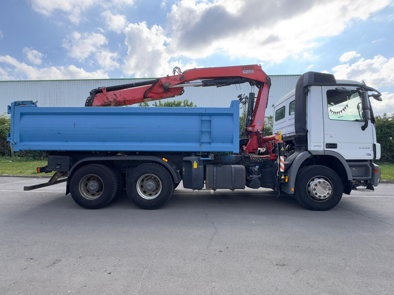 Mercedes-Benz ACTROS 2632 - شاحنة قلاب, شاحنة كرين: صورة 4 Mercedes-Benz ACTROS 2632 - شاحنة قلاب, شاحنة كرين: صورة 4