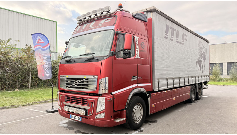 Volvo FH13 540 - شاحنة ذات ستائر جانبية: صورة 1 Volvo FH13 540 - شاحنة ذات ستائر جانبية: صورة 1
