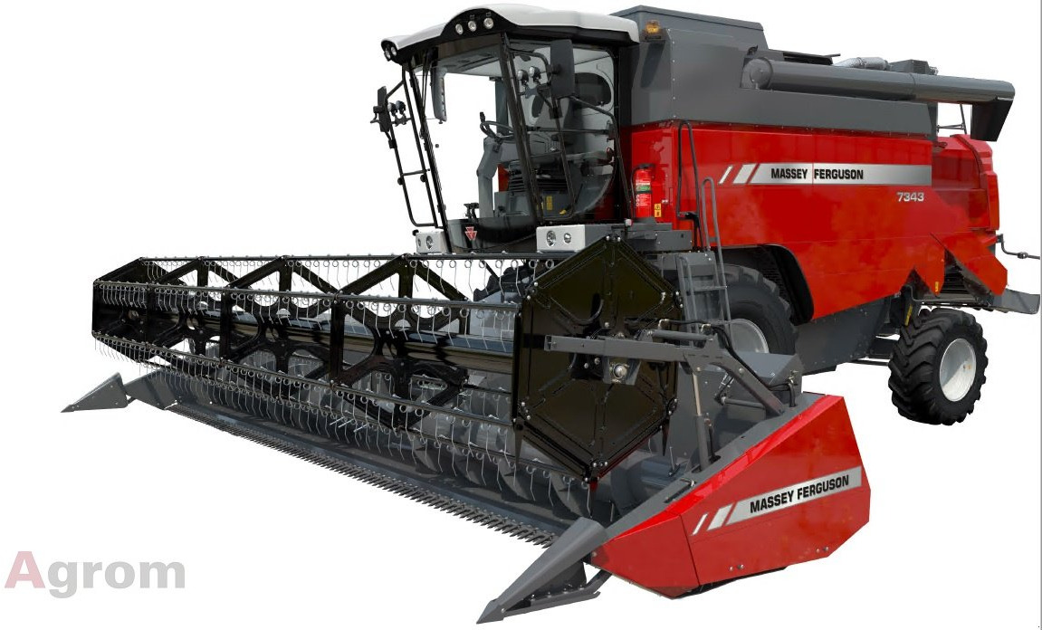 Massey Ferguson 7343 Activa - حصادة: صورة 1 Massey Ferguson 7343 Activa - حصادة: صورة 1