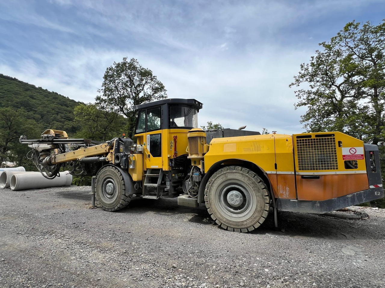 Atlas Copco E2C - ماكينة حفر التجاويف الاتجاهية: صورة 3 Atlas Copco E2C - ماكينة حفر التجاويف الاتجاهية: صورة 3