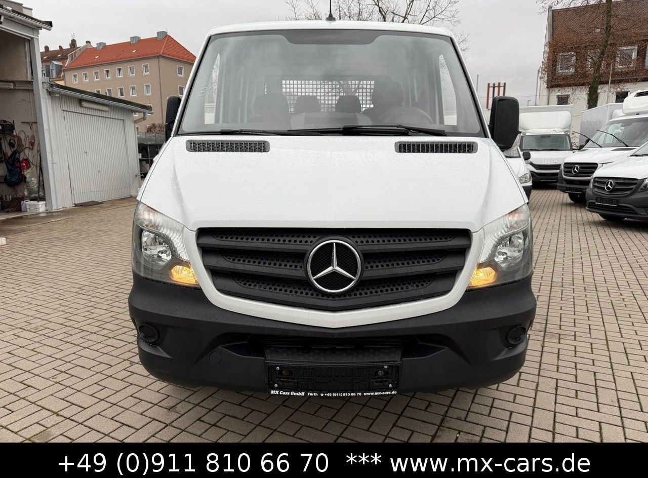 Mercedes-Benz Sprinter 314 CDi Doka Pritsche 6 Sitze Klima - شاحنة توصيل مفتوحة, الشاحنات الصغيرة كابينة مزدوجة: صورة 2 Mercedes-Benz Sprinter 314 CDi Doka Pritsche 6 Sitze Klima - شاحنة توصيل مفتوحة, الشاحنات الصغيرة كابينة مزدوجة: صورة 2