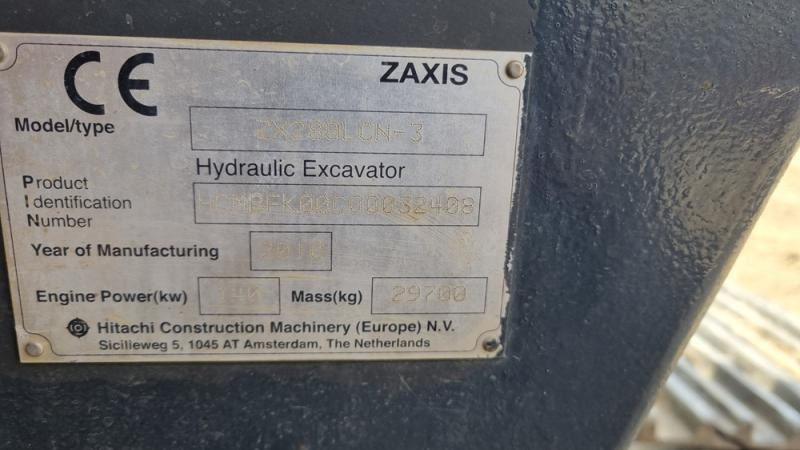 Hitachi ZX280 - حفار زاحف: صورة 5 Hitachi ZX280 - حفار زاحف: صورة 5