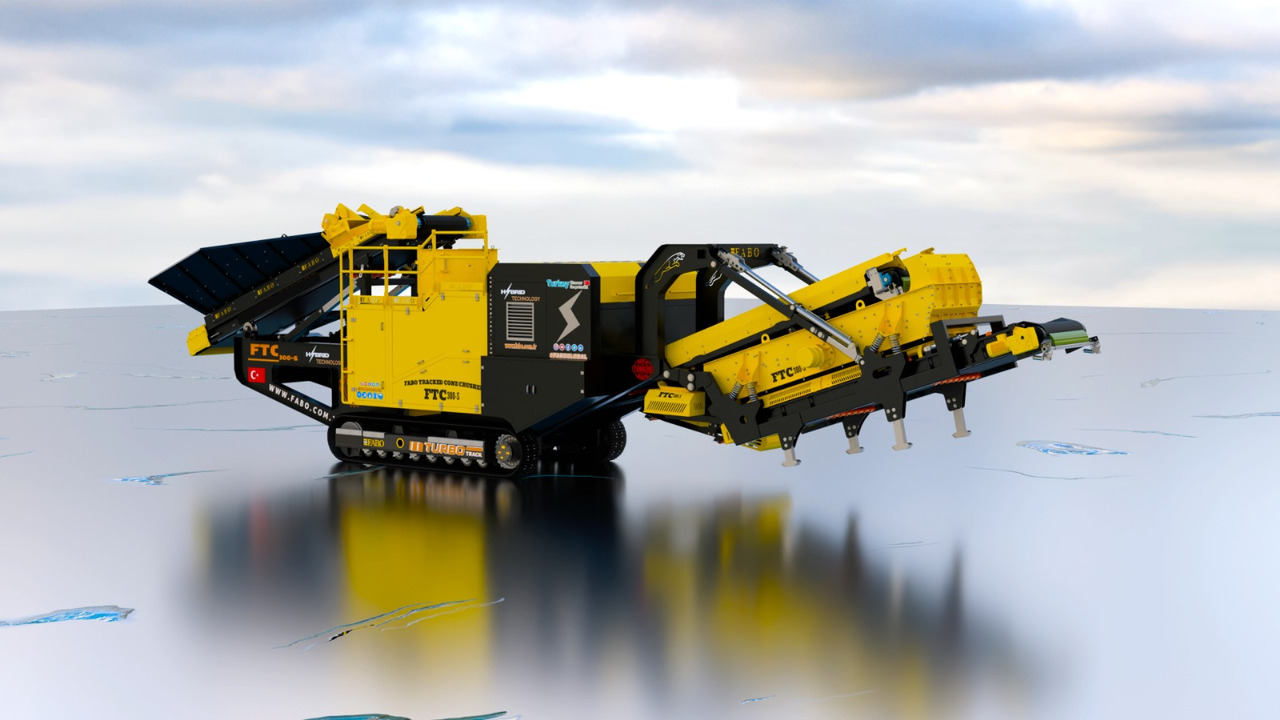 FABO Mobile crusher - كسارة متحركه: صورة 1 FABO Mobile crusher - كسارة متحركه: صورة 1