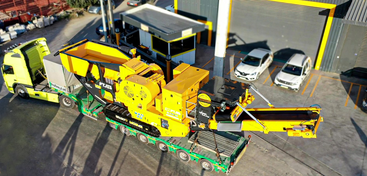 FABO Mobile crusher - كسارة متحركه: صورة 5 FABO Mobile crusher - كسارة متحركه: صورة 5