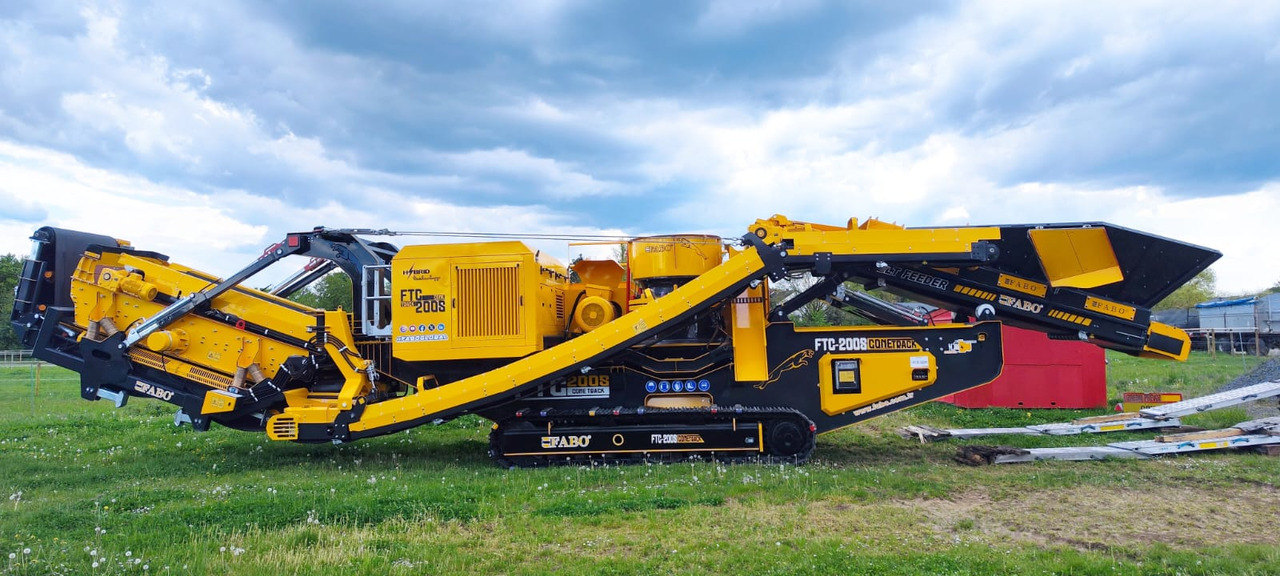FABO Mobile crusher - كسارة متحركه: صورة 1 FABO Mobile crusher - كسارة متحركه: صورة 1