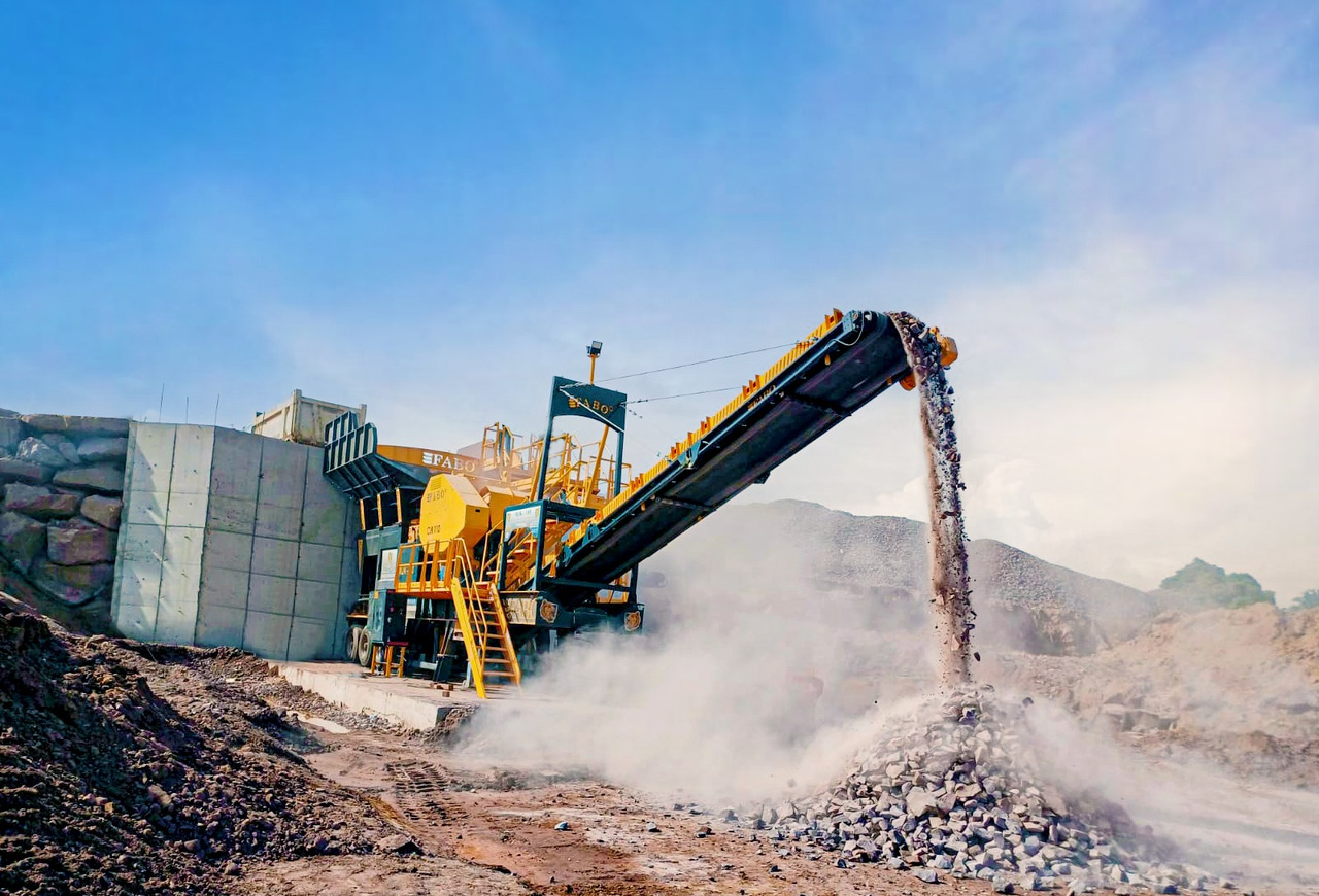 FABO Mobile crusher - كسارة متحركه: صورة 2 FABO Mobile crusher - كسارة متحركه: صورة 2