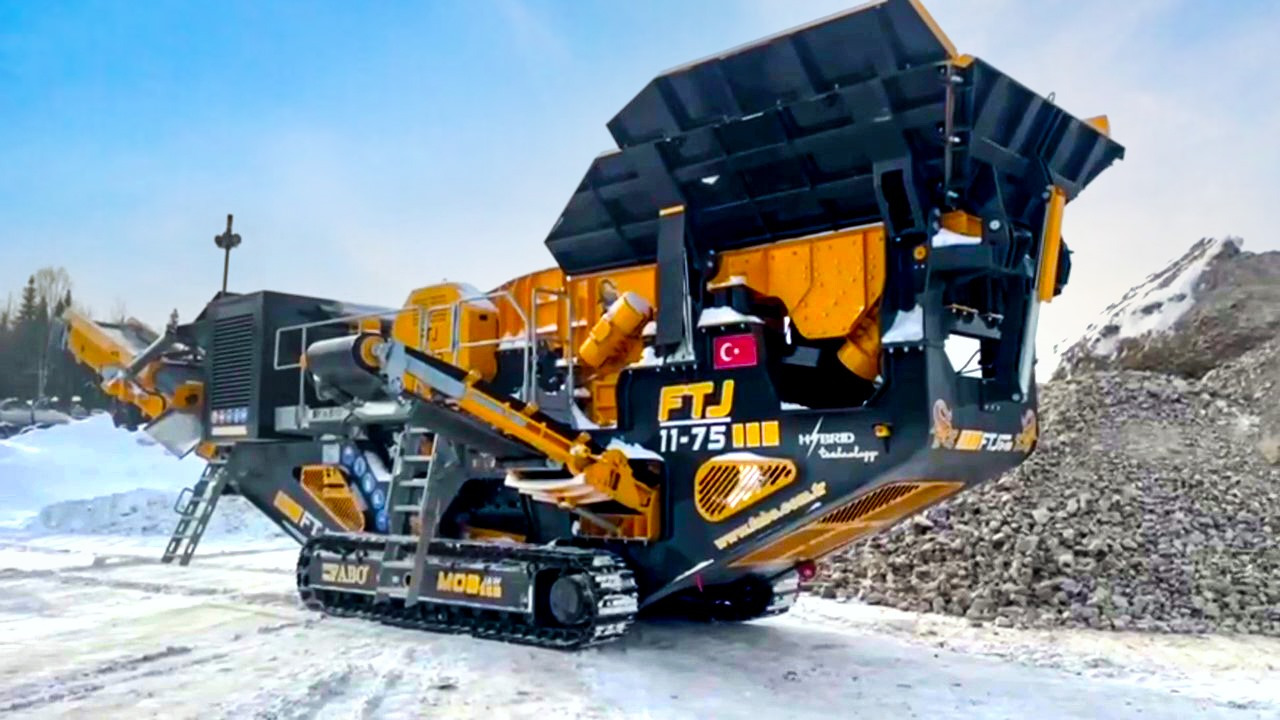 FABO Mobile crusher - كسارة متحركه: صورة 1 FABO Mobile crusher - كسارة متحركه: صورة 1