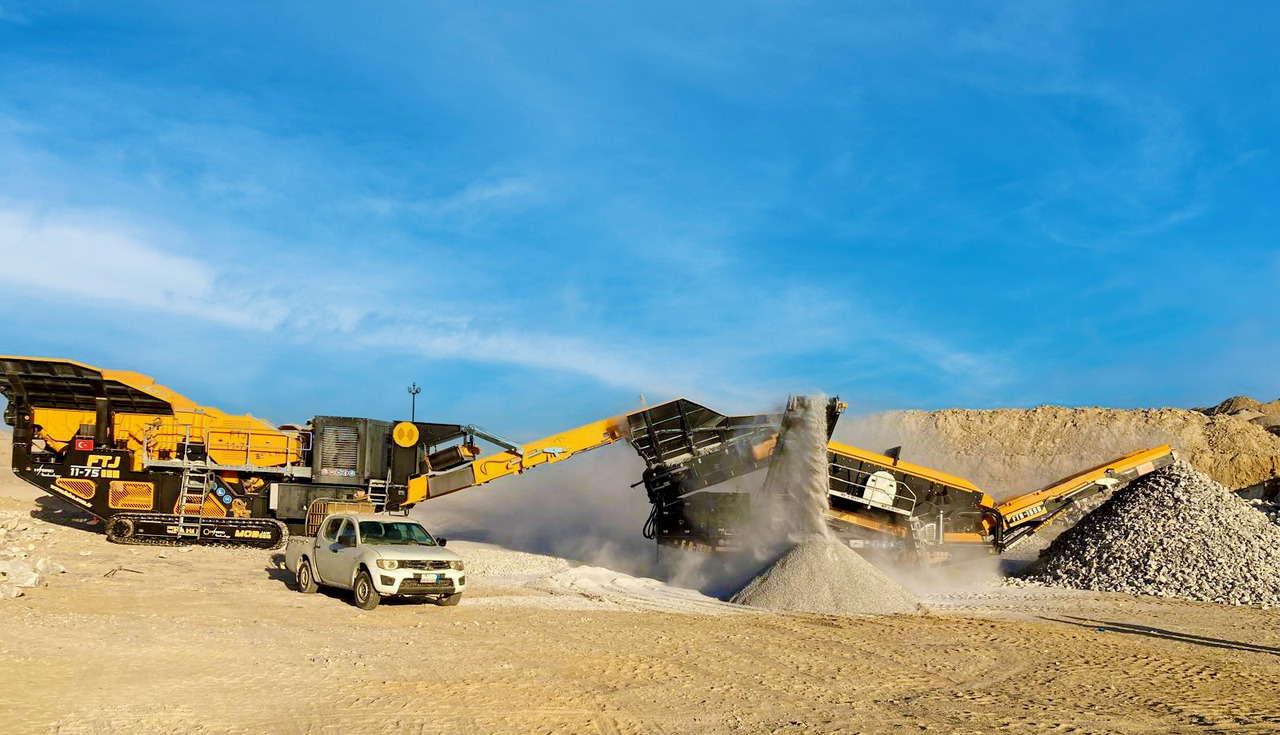 FABO Mobile crusher - كسارة متحركه: صورة 4 FABO Mobile crusher - كسارة متحركه: صورة 4