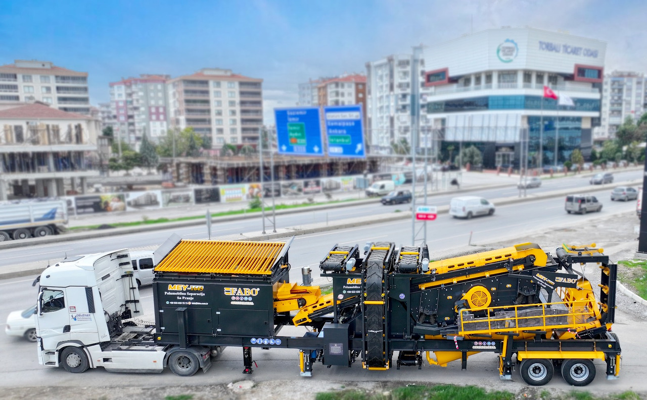 FABO Mobile crusher - كسارة متحركه: صورة 4 FABO Mobile crusher - كسارة متحركه: صورة 4