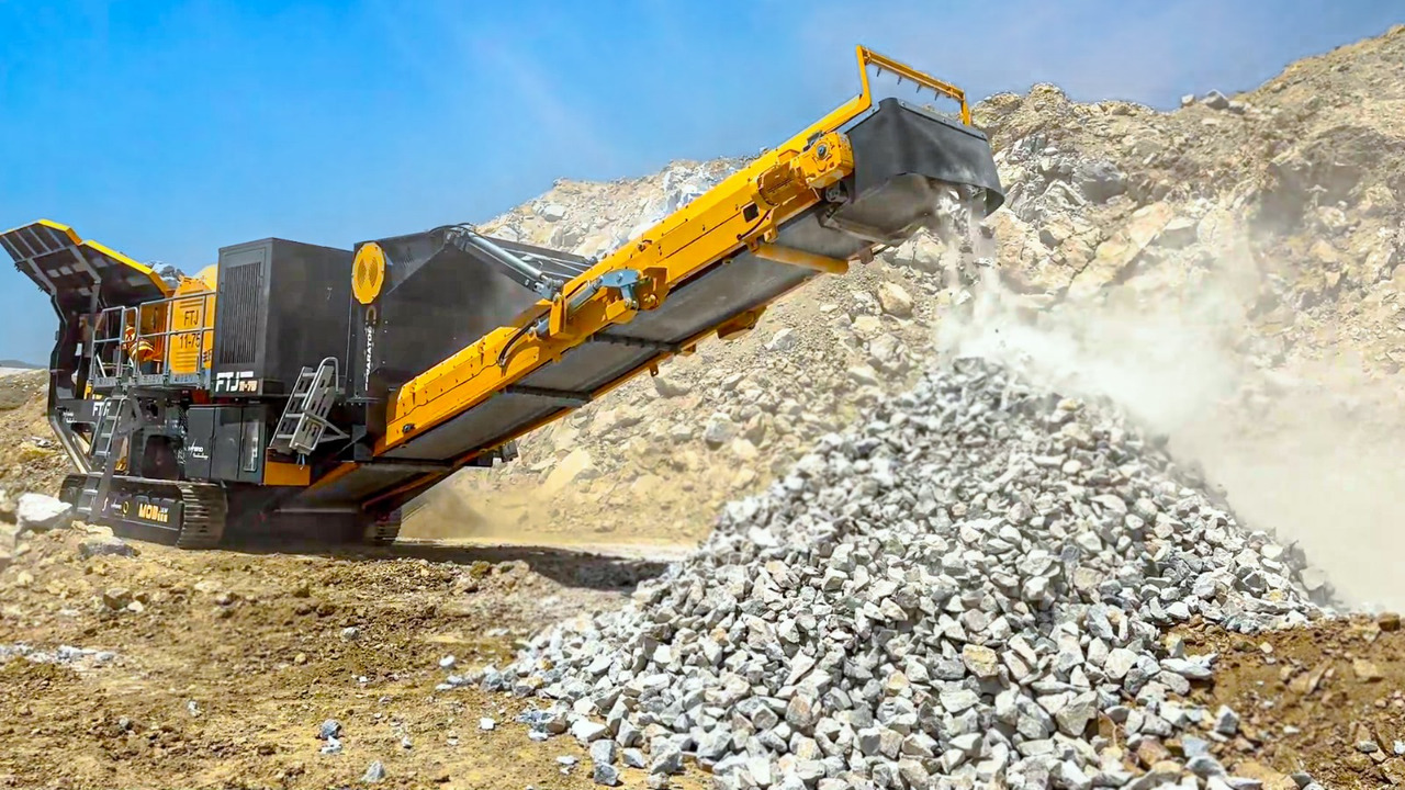 FABO Mobile crusher - كسارة متحركه: صورة 4 FABO Mobile crusher - كسارة متحركه: صورة 4