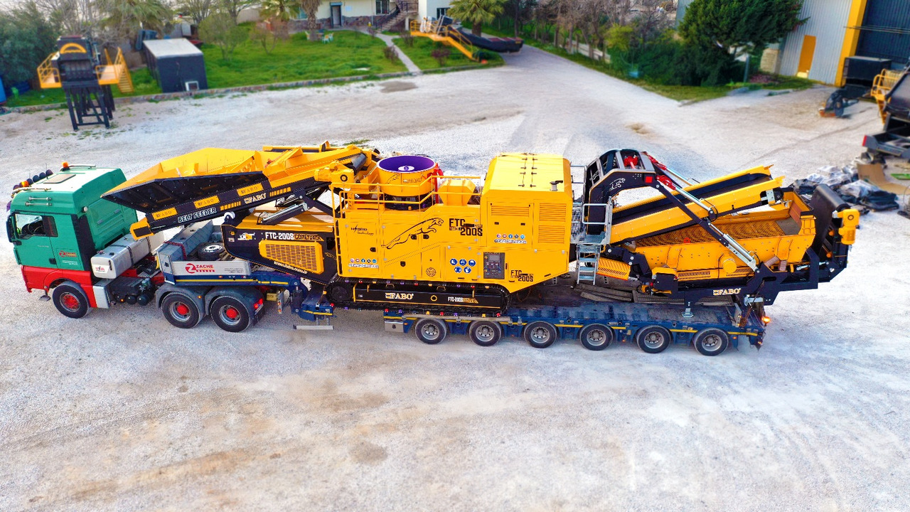 FABO Mobile crusher - كسارة متحركه: صورة 1 FABO Mobile crusher - كسارة متحركه: صورة 1