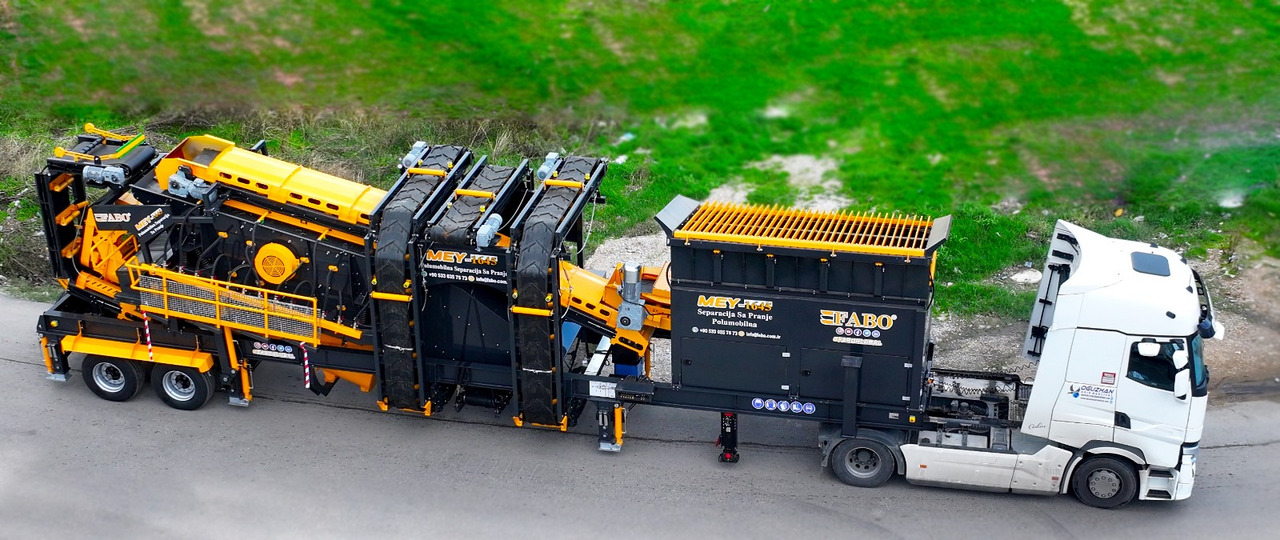 FABO Mobile crusher - كسارة متحركه: صورة 2 FABO Mobile crusher - كسارة متحركه: صورة 2