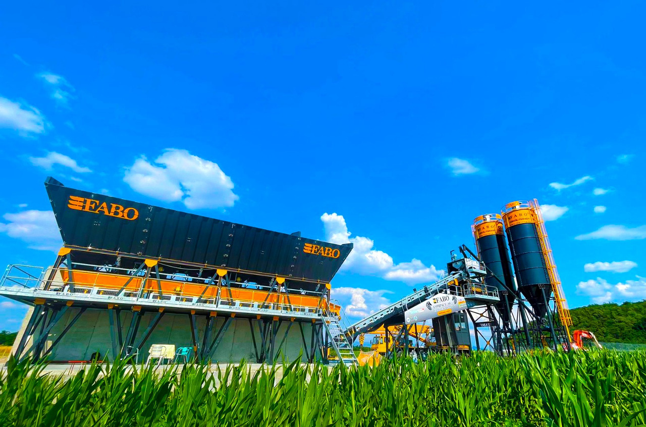 FABO compact concrete plant - آلة الخرسانة: صورة 4 FABO compact concrete plant - آلة الخرسانة: صورة 4